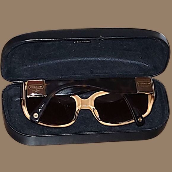 Vintage Coach Delphine S443 Tortoise Sunglasses -  Frames & Case